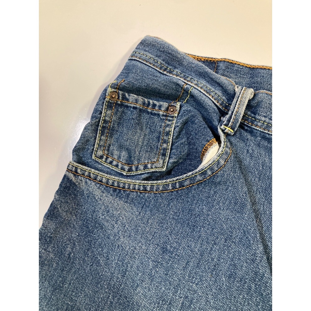 Tommy Hilfiger Vintage Carpenter Shorts Mens 40 Baggy Streetwear Y2K Denim Jean - Picture 11 of 15